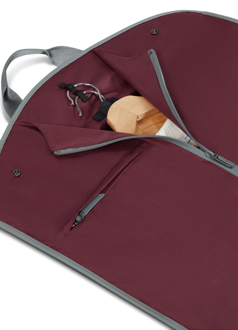 Lipault Lost In Berlin Garment Bag  Cement Storm