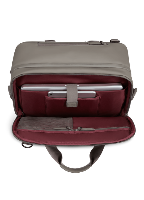 Lipault Lost In Berlin Rolling Tote  Ash Stone