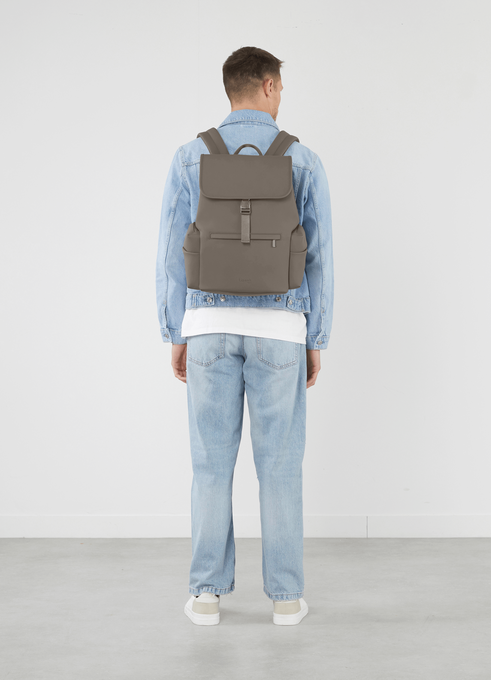 Lipault Lost In Berlin Cargo Backpack 2.0  Ash Stone