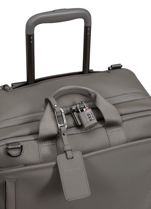 Lipault Lost In Berlin Rolling Tote  Ash Stone