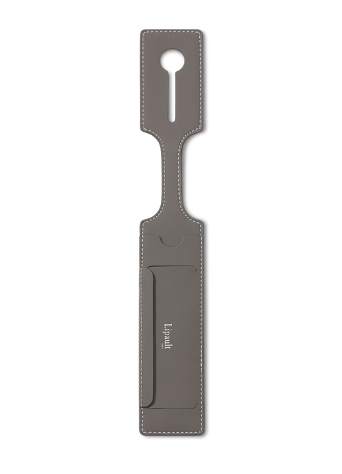Lipault Lipault Travel Accessories Luggage Tag Not Yours  Ash Stone