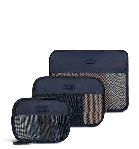 Lipault Travel Accessories Set of 3 compression packing cubes