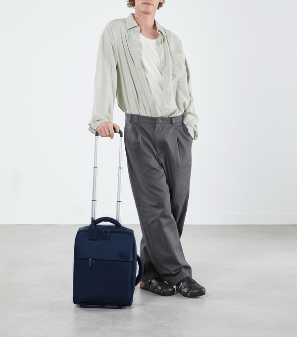 Lipault Foldable Plume Mini Cabin 45cm  Bleu Marine