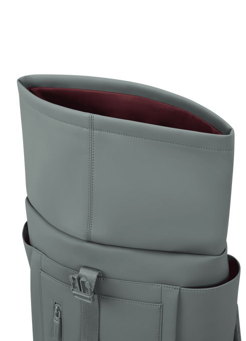 Lipault Lost In Berlin Rolltop Backpack  Cement Storm