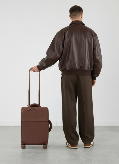 Lipault Lost In Berlin Cabin 2.0 55cm  Spiced Mocha