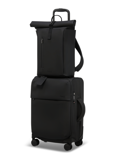 Lipault Lost In Berlin Rolltop Backpack 2.0  Noir