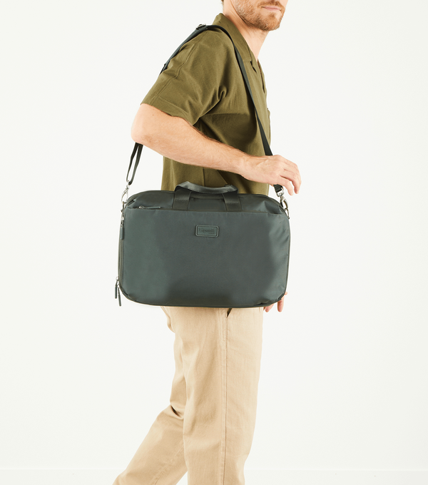 Lipault 4BIZ Laptop Bag Fair Green