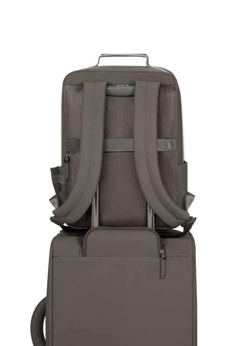 Lipault Lost In Berlin Lifetrotter Backpack  Ash Stone