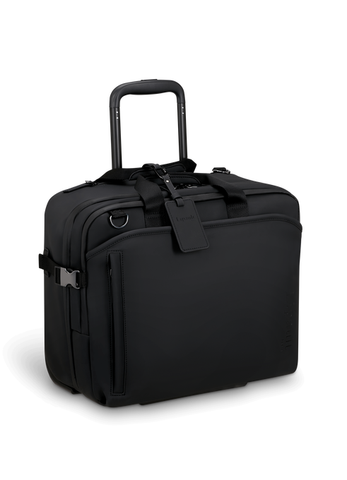 Lipault Lost In Berlin Rolling Tote  Noir