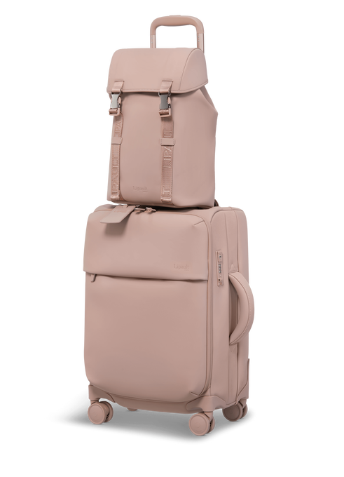 Lipault Lost In Berlin MIini Exile Backpack  Rose Quartz