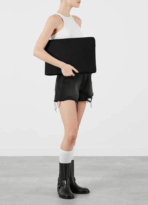 Lipault Lost In Berlin Laptop Sleeve  Black