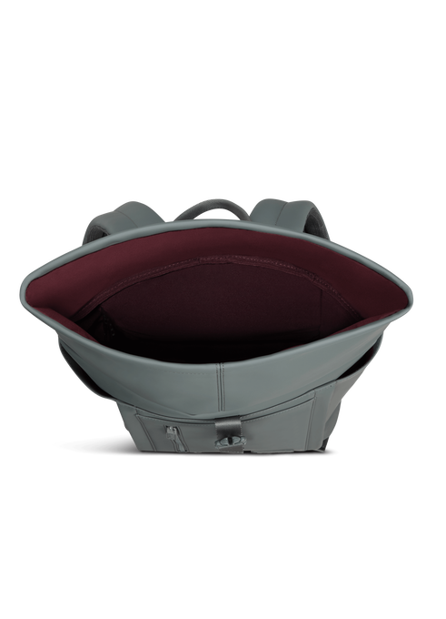 Lipault Lost In Berlin Rolltop Backpack  Cement Storm