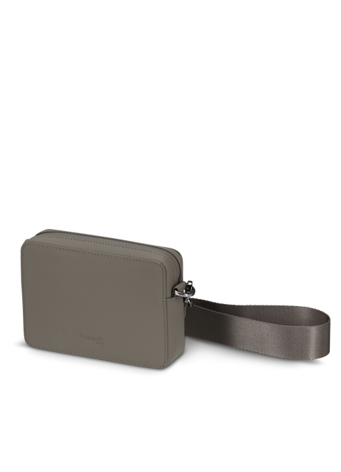 Lipault Lost In Berlin Crossbody Bag - The Box  Ash Stone