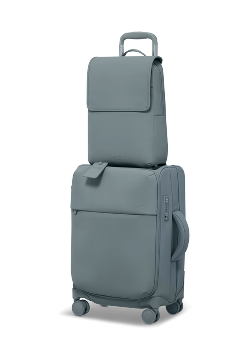 Lipault Lost In Berlin Square Backpack 2.0  Cement Storm