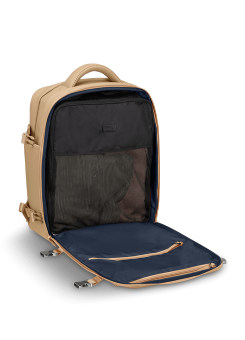 Lipault Lost In Berlin Travel Backpack 2.0  Sandstone