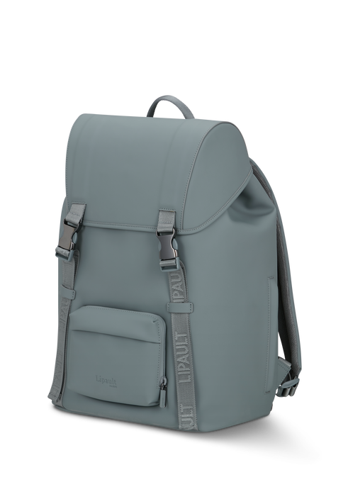 Lipault Lost In Berlin Exile Backpack  Cement Storm