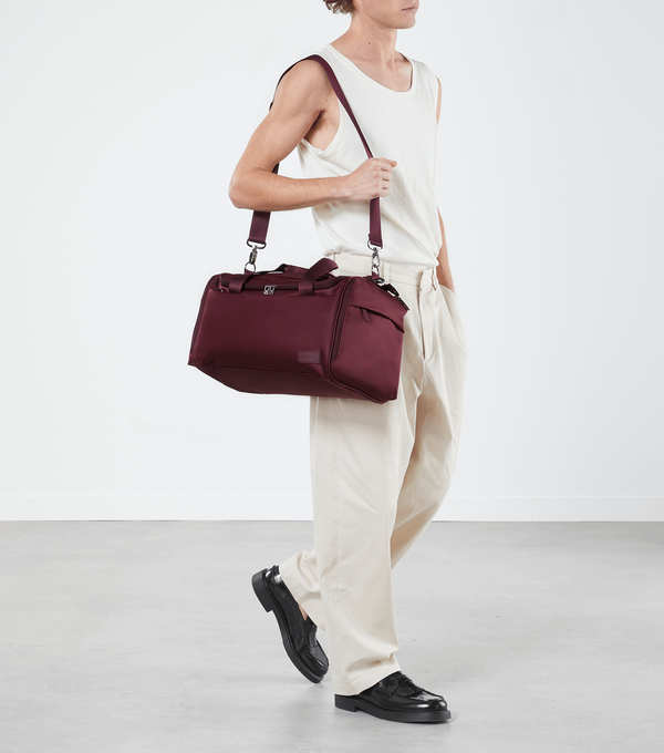 Lipault City Plume Diaper Bag  Bordeaux