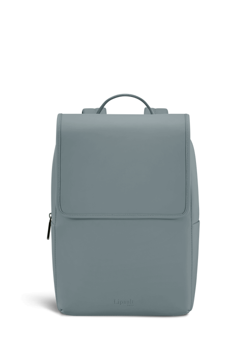 Lipault Lost In Berlin Square Backpack 2.0  Cement Storm