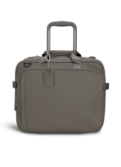Lipault Lost In Berlin Rolling Tote  Ash Stone