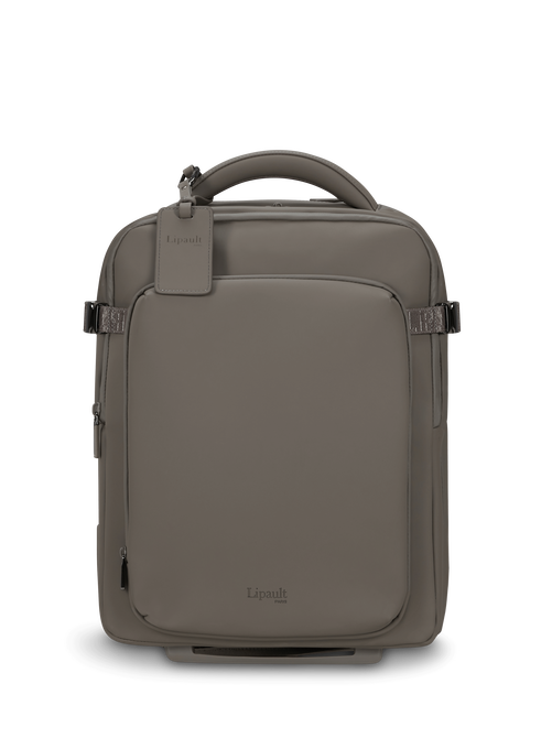 Lipault Lost In Berlin Backpack Pro With Wheels  Ash Stone